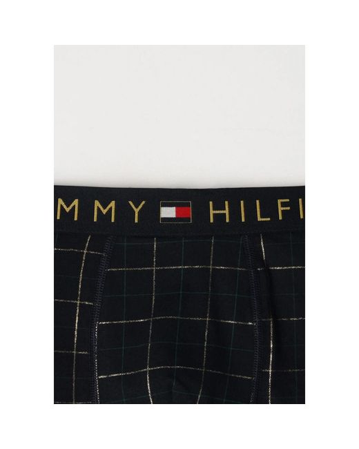 Tommy Hilfiger Ondergoed ,Blauw ,Katoen Boxer Trunk + Sokken Set in het Blue voor heren