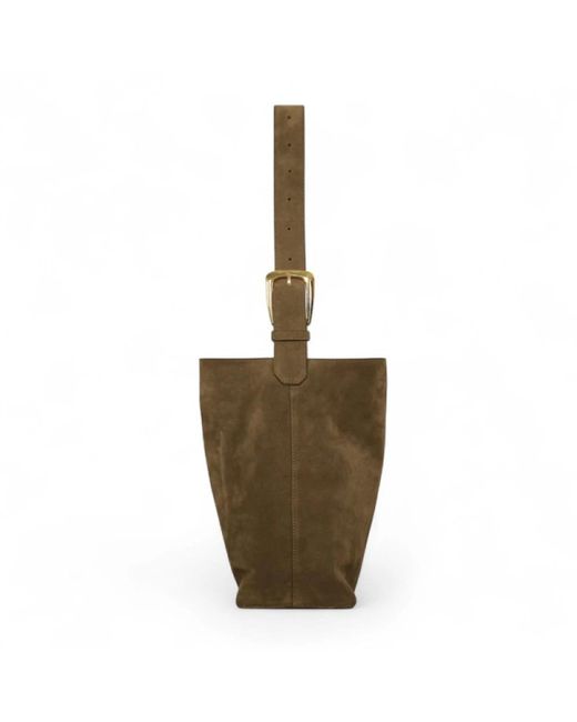 Margaux Lonnberg Brown Shoulder Bags