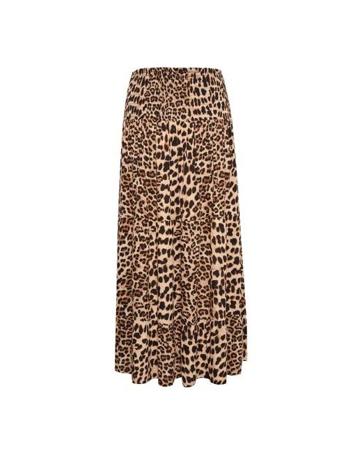 Kaffe Natural Maxi Skirts