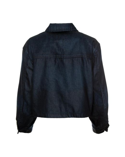 G-Star Jassen ,Blauw ,Cropped Peacoat Jacket in het Blue voor heren