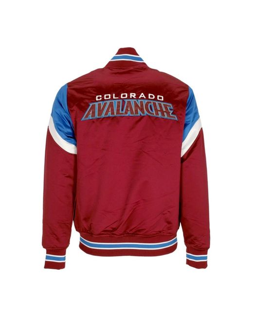Mitchell & Ness Red Bomber Jackets for men