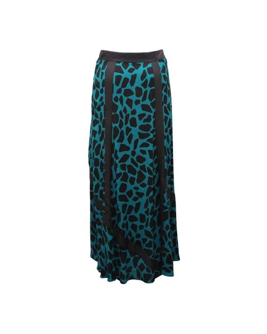Maxi Skirts Diane von Furstenberg de color Green