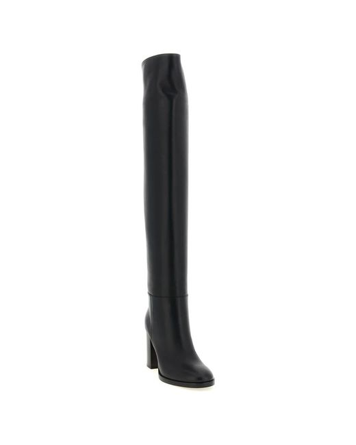 Gianvito Rossi Black Over-The-Knee Boots