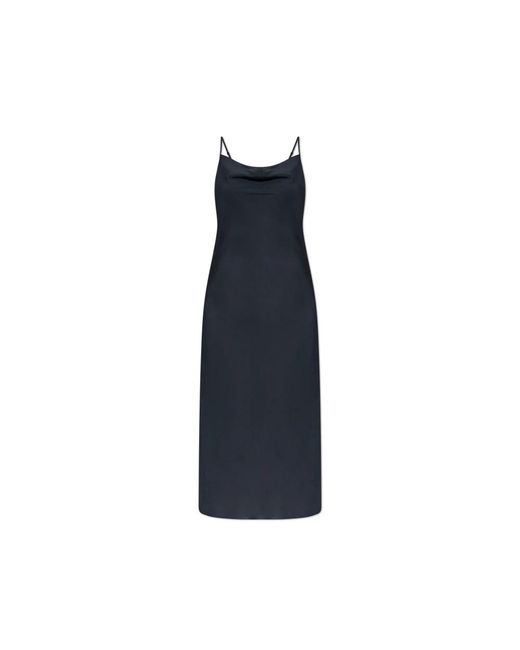 AllSaints Kleedjes ,Blauw ,Polyester Hadley Jurk in het Blue