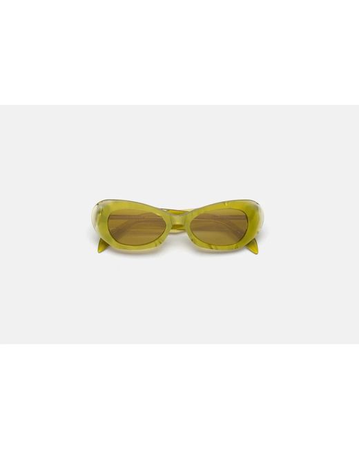 Retrosuperfuture Yellow Sunglasses