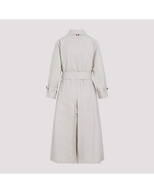 Thom Browne Gray Trench Coats