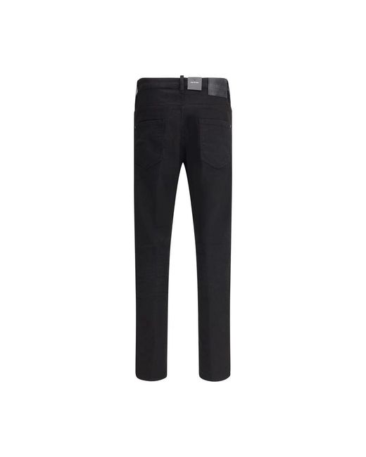 DSquared² Black Slim-Fit Jeans for men