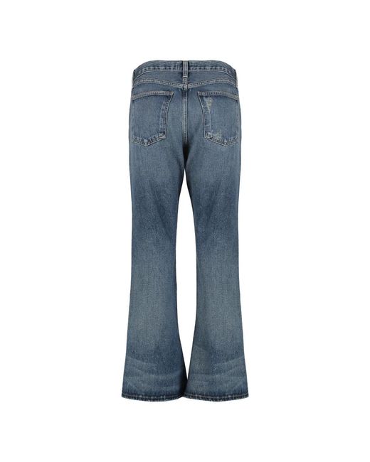 Agolde Blue Boot-Cut Jeans