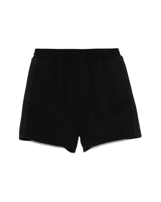 Represent Black Short Shorts for men