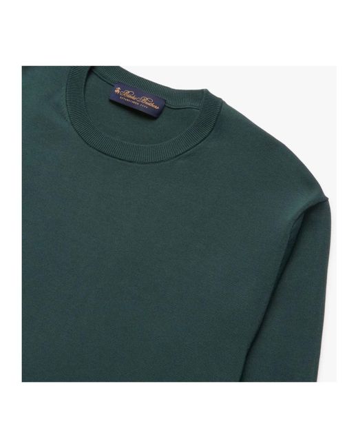 Round-Neck Knitwear Brooks Brothers pour homme en coloris Green
