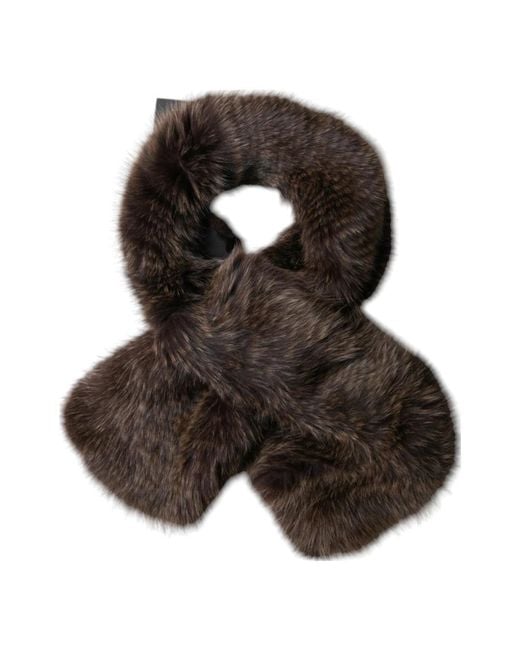 Silky Scarves di Dolce & Gabbana in Black