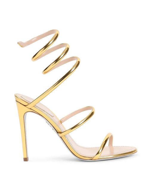 Rene Caovilla Metallic Sandals