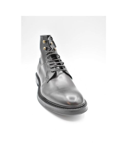 Corvari Gray Ankle Boots for men