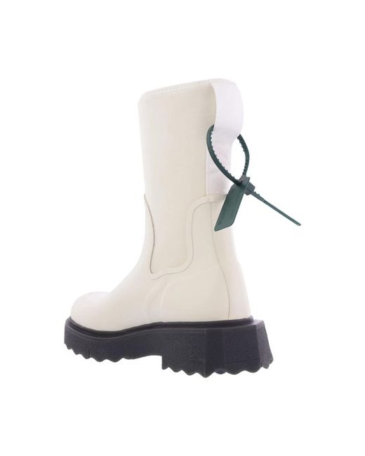 Off-White c/o Virgil Abloh White Rain Boots