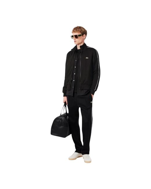 Zip-Throughs Lacoste pour homme en coloris Black