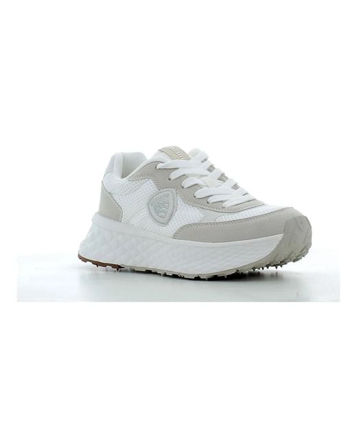 Blauer White Sneakers