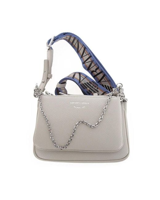 Emporio Armani Gray Cross Body Bags