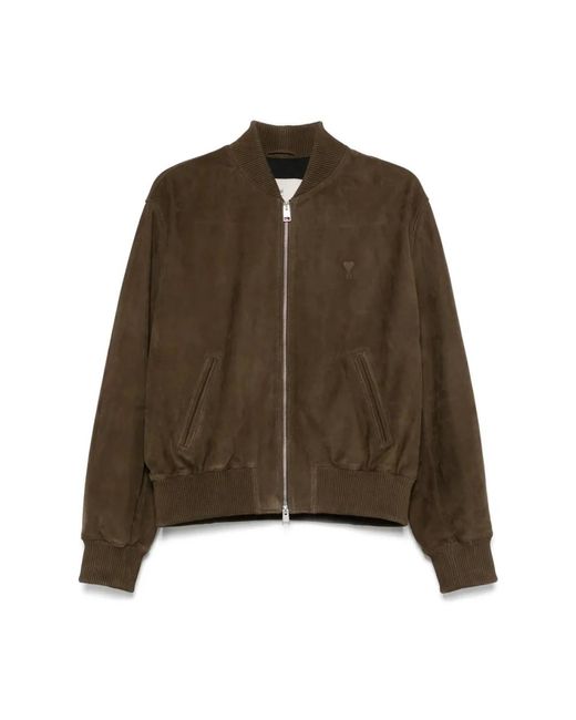 Bomber Jackets AMI de hombre de color Green