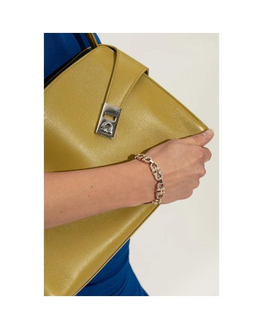 Bracelets Ferragamo en coloris Metallic