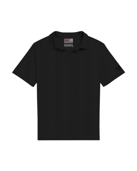 Mc2 Saint Barth Black Polo Shirts for men