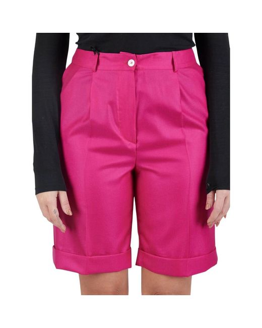 Kiton Pink Casual Shorts