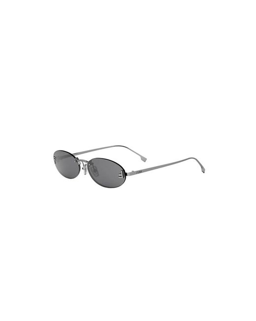 Fendi Gray Sunglasses