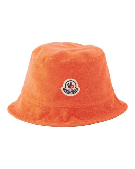 Accessories > hats > hats Moncler en coloris Orange