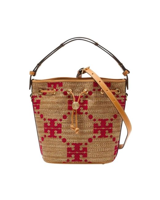 Tory Burch Red Bucket Bags