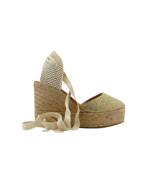 Wedges di Espadrilles in Green