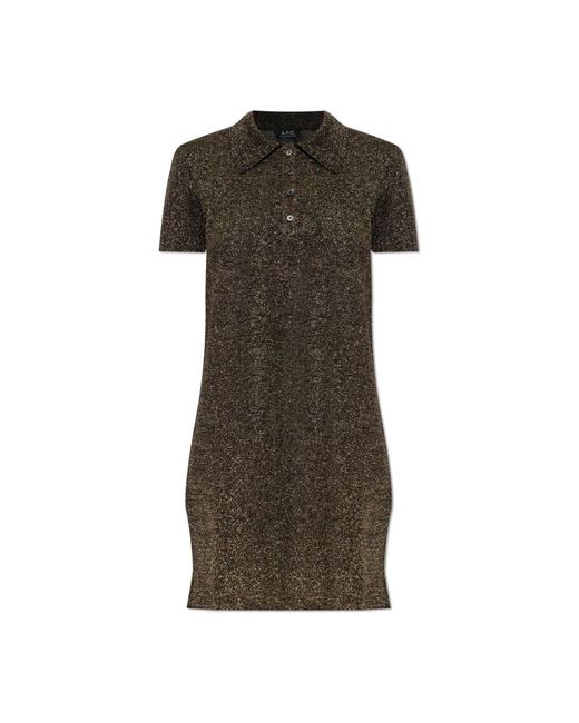 Knitted Dresses A.P.C. de color Green