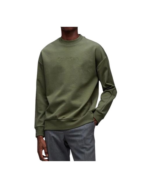 Calvin Klein Green Sweatshirts for men