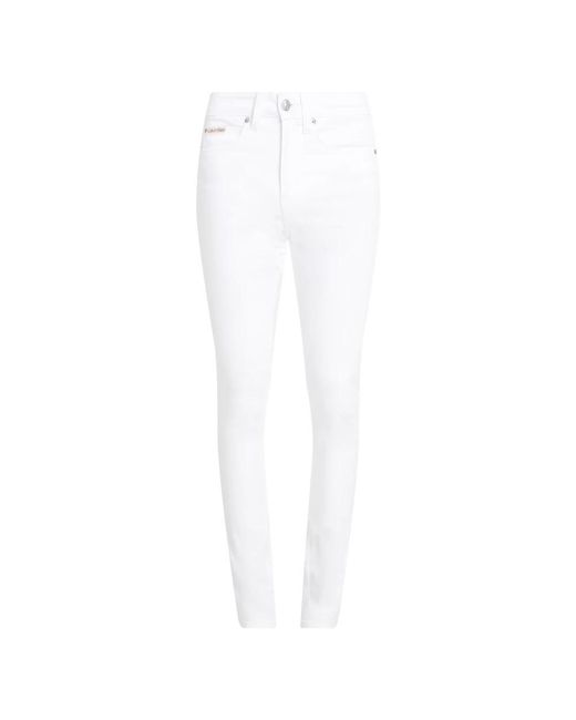 Calvin Klein White Skinny Fit Jeans