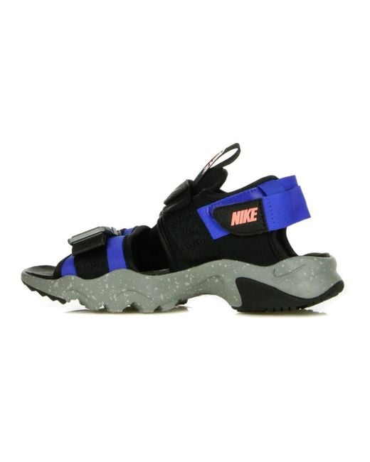 Nike Blue Flat Sandals