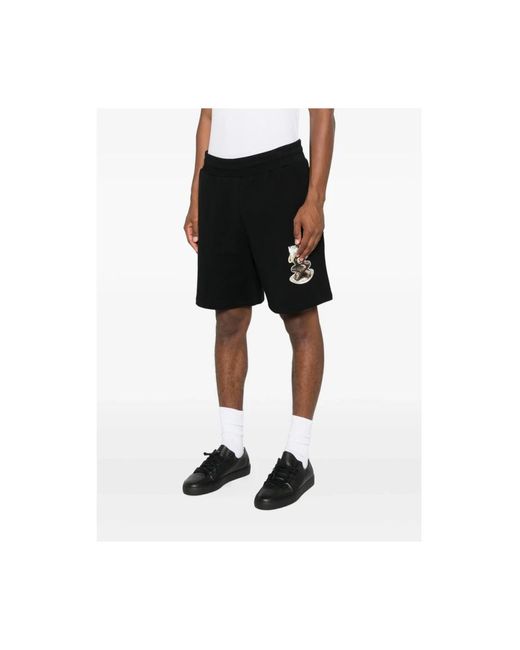 Moschino Black Casual Shorts for men