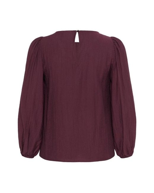 Kaffe Purple Blouses