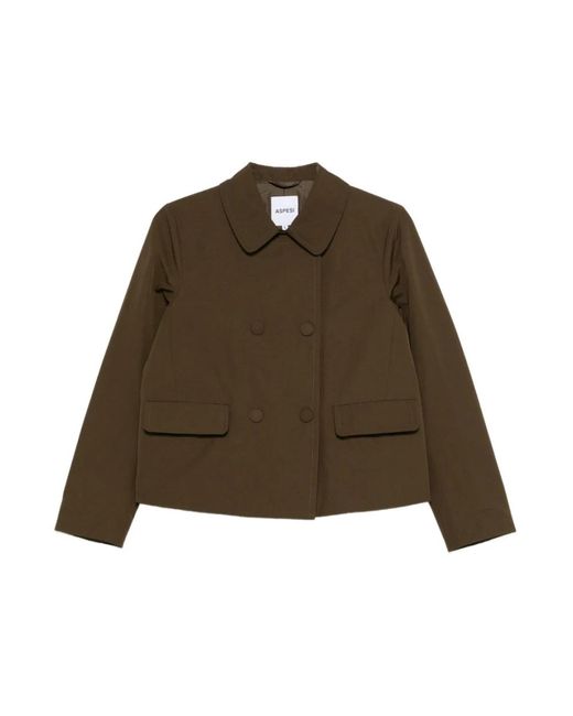Aspesi Light Jackets in het Green