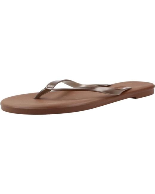 TKEES Brown Flip Flops