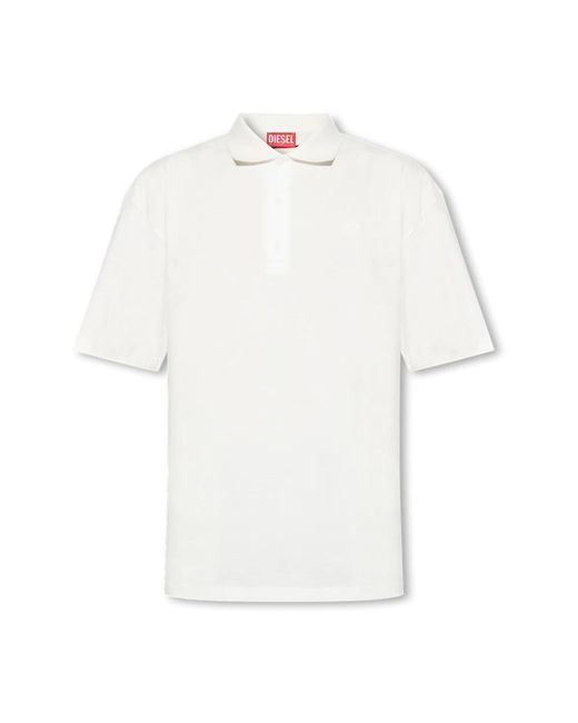 Polo Shirts di DIESEL in White da Uomo