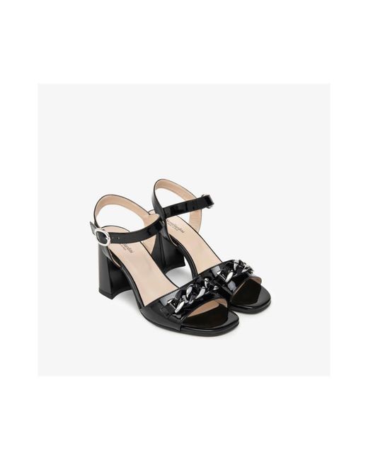 Nero Giardini Black High Heel Sandals