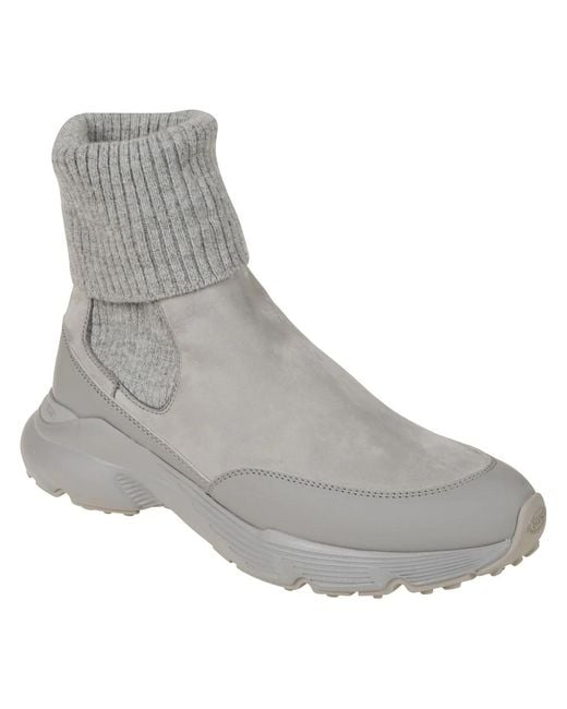 Tod's Gray Winter Boots