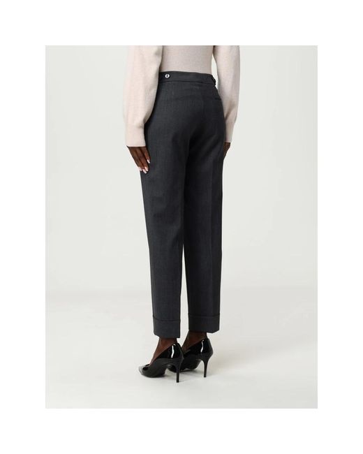 PT01 Slim-Fit Trousers in het Black