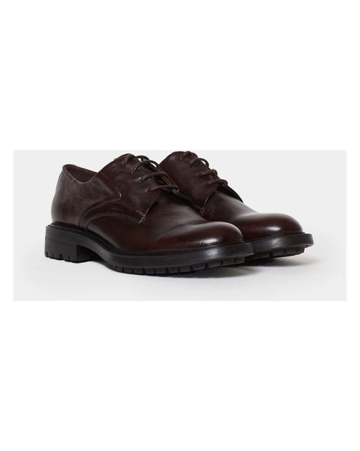 Business Shoes Hundred 100 de color Brown