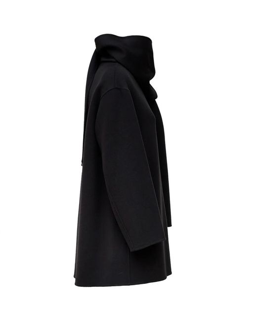 Single-Breasted Coats Max Mara en coloris Black