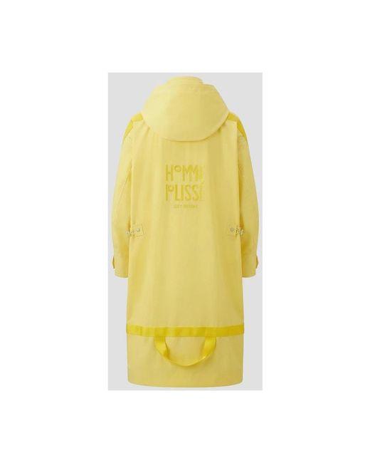 Issey Miyake Yellow Rain Jackets for men