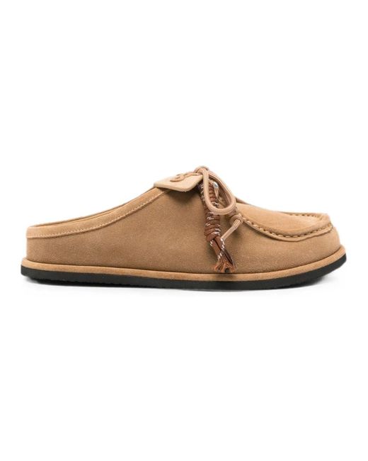 ADRIANNA FERETTI Brown Mules