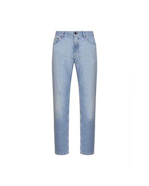 Zegna Blue Slim-Fit Jeans for men