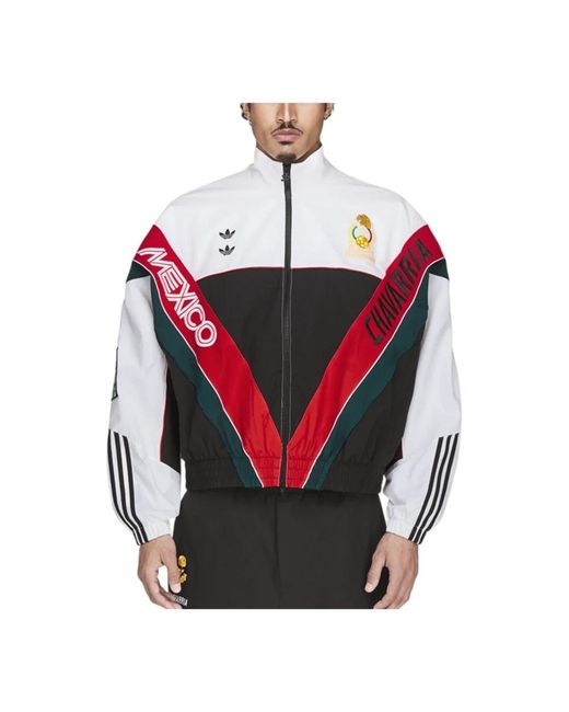 Adidas Chavarria Cdm Woven Track Jacket in het Red voor heren