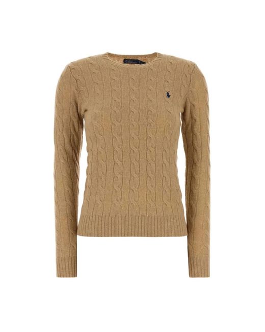Polo Ralph Lauren Round-Neck Knitwear in het Brown