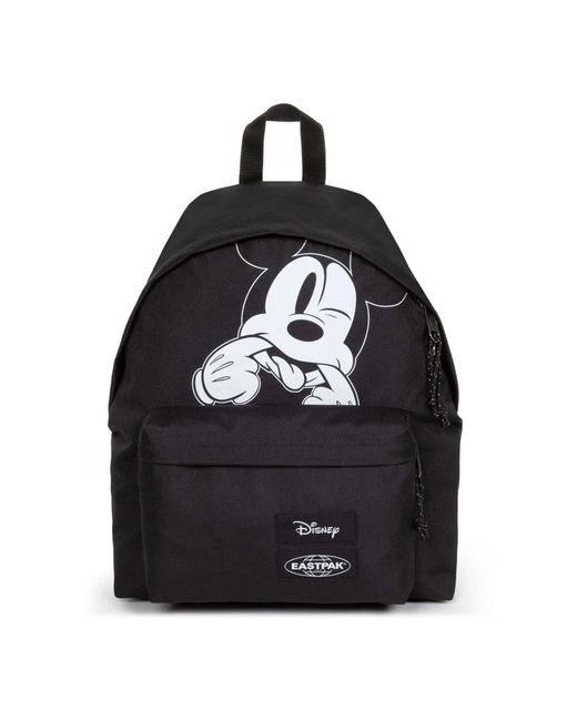 Eastpak Black Mickey placed gepolsterter rucksack