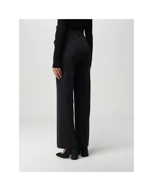 Kaos Straight Trousers in het Black
